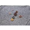 Unisex Vintage Knit Hooded Cardigan Oversized Casual Sweatshirt Streetwear