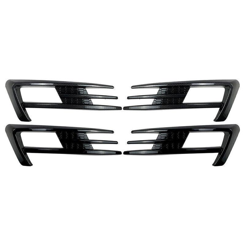 For VW Golf 7 MK7 Golf 7 Pre-facelift Front Bumper Lip Spoiler Car Bumper Fog Lamp Grille Cover Trim Body Kit 2012-2017 Tuning