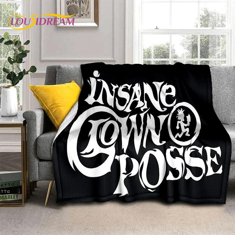 Icp Insane Clown Posse Juggalo Rap Metal Soft Flannel Blanket for Bed Bedroom Sofa Picnic,Throw Blanket for Cover Outdoors Gift