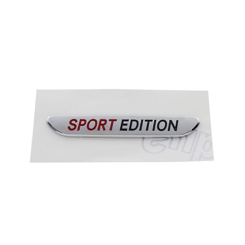 3D Car Styling SPORT EDITION for Car Fender Trunk Rear Bonnet Nameplate Decal Emblem Badge Sticker