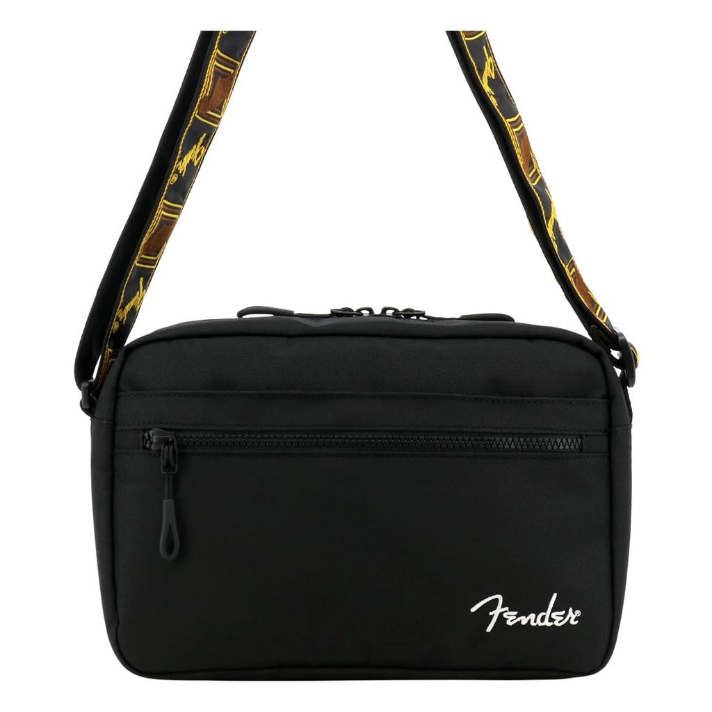 Shoulder Bag Horizontal Black [Fender] 950-6059 [01]