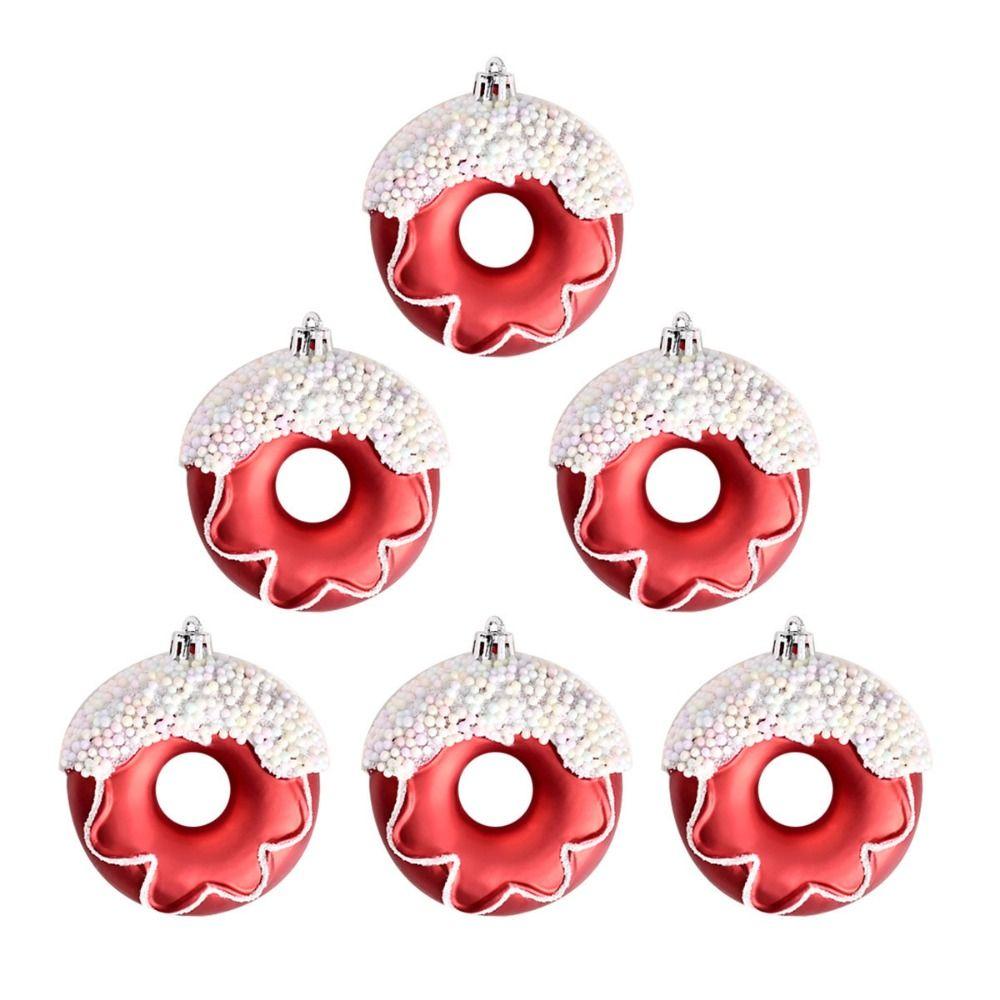 Small Pendant Christmas Tree Decorations Red Ornaments Christmas Tree Pendant Christmas Ball Home