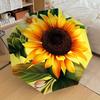 1pc Sunflower, Yellow Themed High-quality Umbrella,Automatic Opening and Closing Umbrella,Multi-functional Umbrella G0811311
