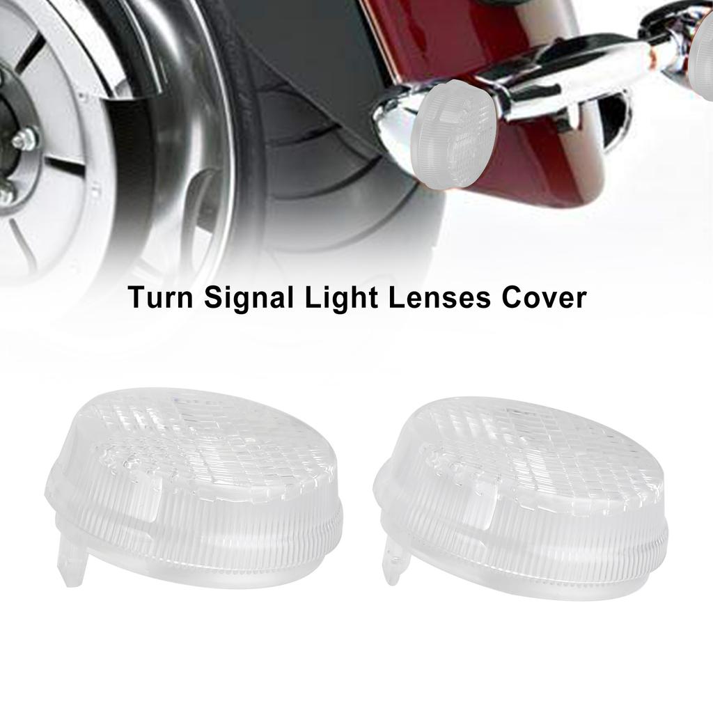 Turn Signal Light Lenses Cover For Honda Shadow Spirit VT750 Vulcan VN
