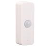 Smart Motion Sensor Compatible Wireless APP Remote Control Home Security System Motion Detector for Smart Lights and Home Automation ABS White 6m Ran