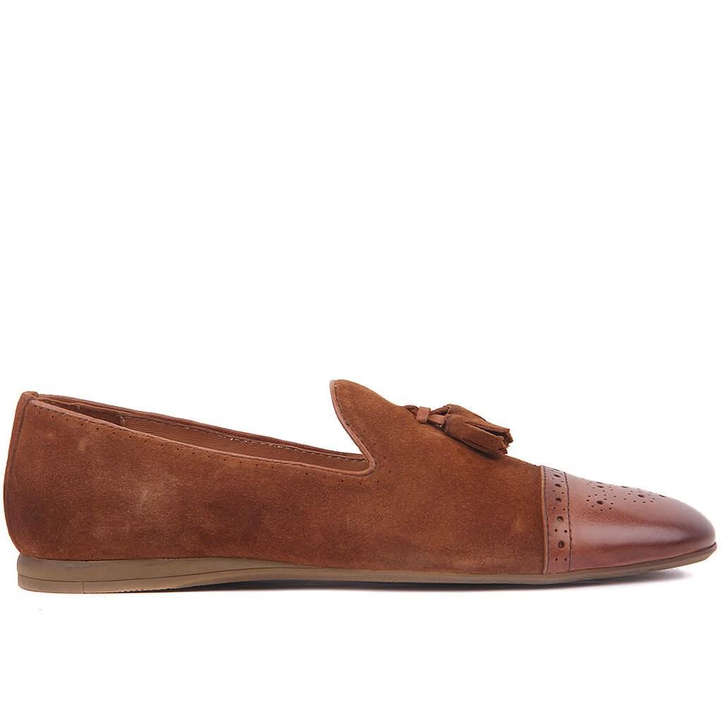 

Sail Lakers - коричневые замшевые мужские туфли