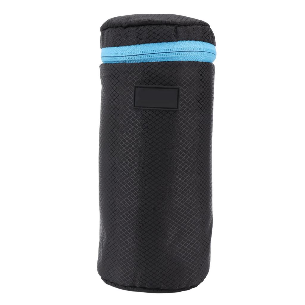 Camera Lens Protective Pouch Neoprene Waterproof Lens Case Bag with Zipper for DSLR Camera XL