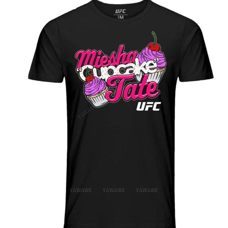 

New cotton brand tshirt black unisex tee shirt Miesha Tate T Shirt1 men fashion cotton print tshirt teenager casual tees top S