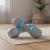 Home Gym Adjustable Fitness Weight TPR Steel Dumbbell Weights Set for Muscle