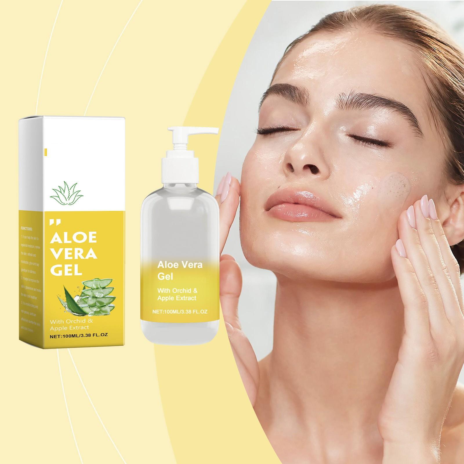 

Увлажняющий гель для тела с алоэ Увлажняющий, увлажняющий, освежающий уход за кожей Гель алоэ 100 мл