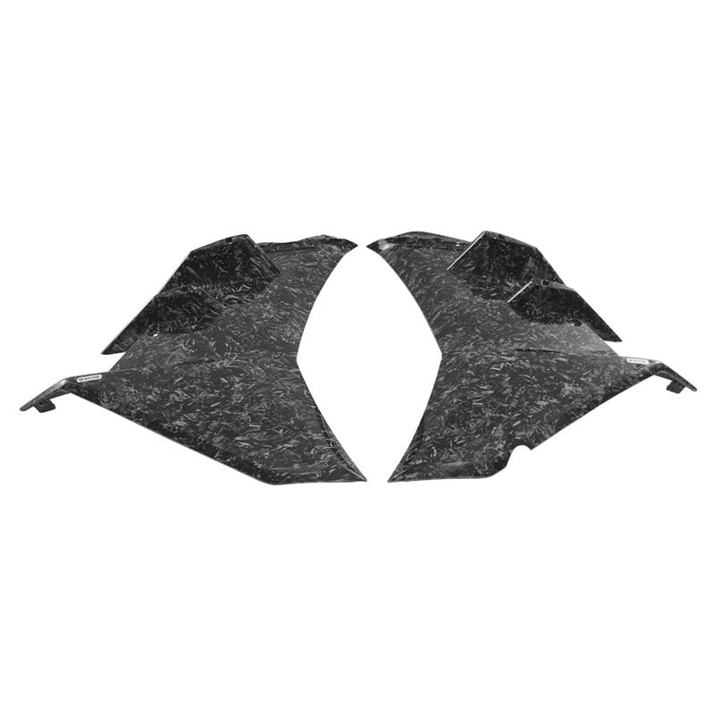 1 Pair Front Spoiler Fairing Cover Side Panel Wing Replace Accessory For Aprilia RSV4 RS V4 Factory 2021 2022 2023 2024