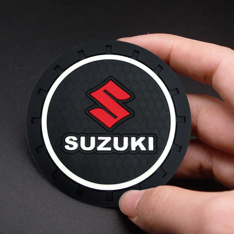 Car Cup Holder Pad Slot Non-slip Coaster Mat for Suzuki Swift SX4 Samurai Sport Jimny Grand Vitara Alto GW250 Splash Swace