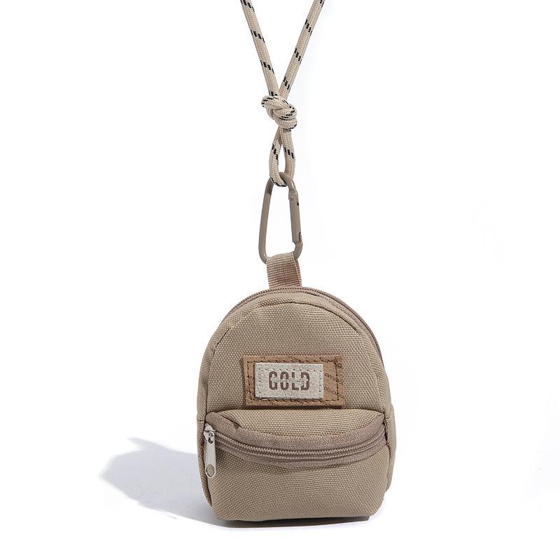 Korean Style Mini Earphone Bag, Trendy Unisex Crossbody, Fashionable Coin & Key Pouch, Stylish Neck Pouch.