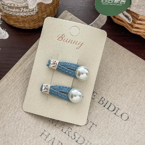 Wool Felt Cartoon Bread Slices Biscuits BB Clip Cute Bangs Side Clip Hairpin Funny Hair Clip Children's Hair Accessories