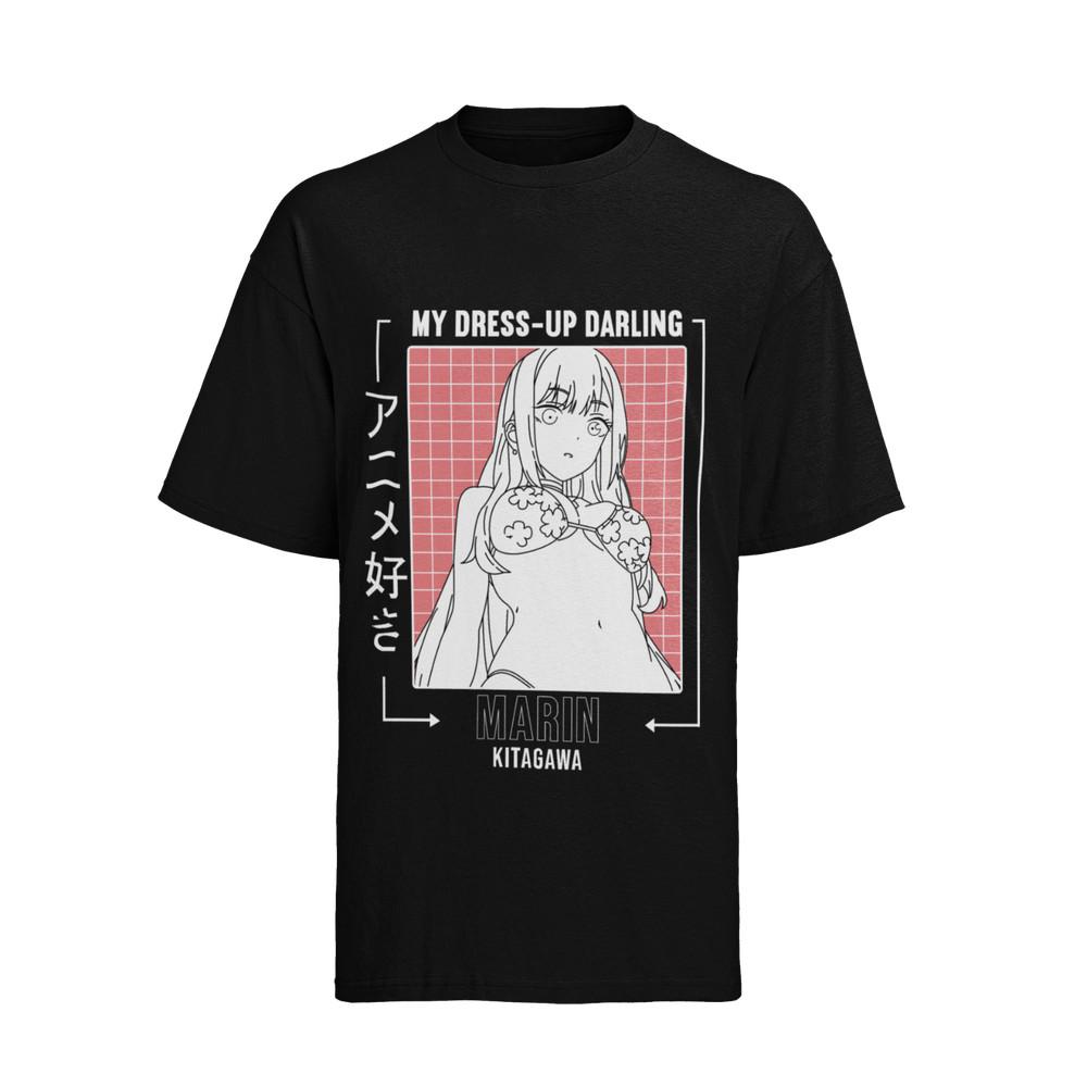 

Herren T-Shirt Bio Baumwolle Anime My Dress-Up Darling Marin Kitagawa Wakana Goj M