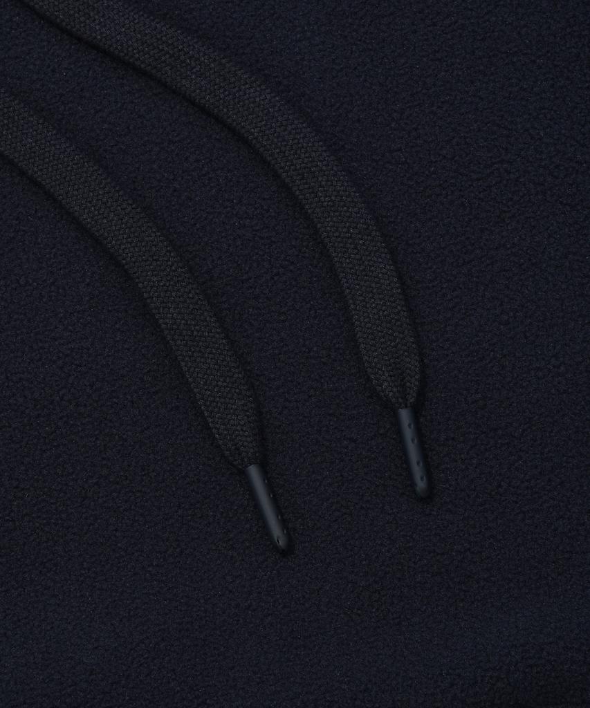 C Logo Fleece Oversized Hoodie Navy