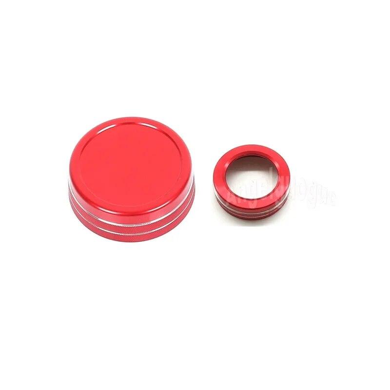 Car Multimedia Knob Button Decoration Multimedia Control Cover Fit For Mercedes Benz AMG A B CLA GLA GLE ML GL C W204 Class