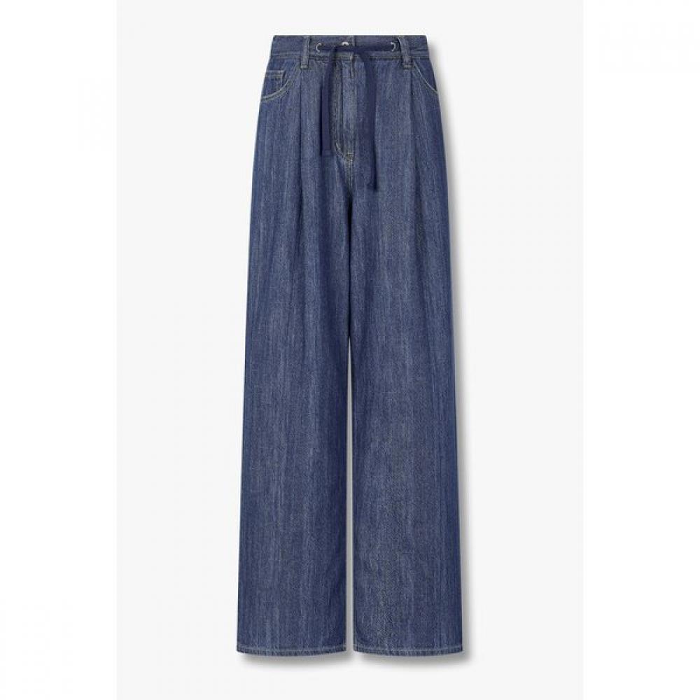 Studio Tomboy Denim Pants String Banding 9175362972 Indigo/OS