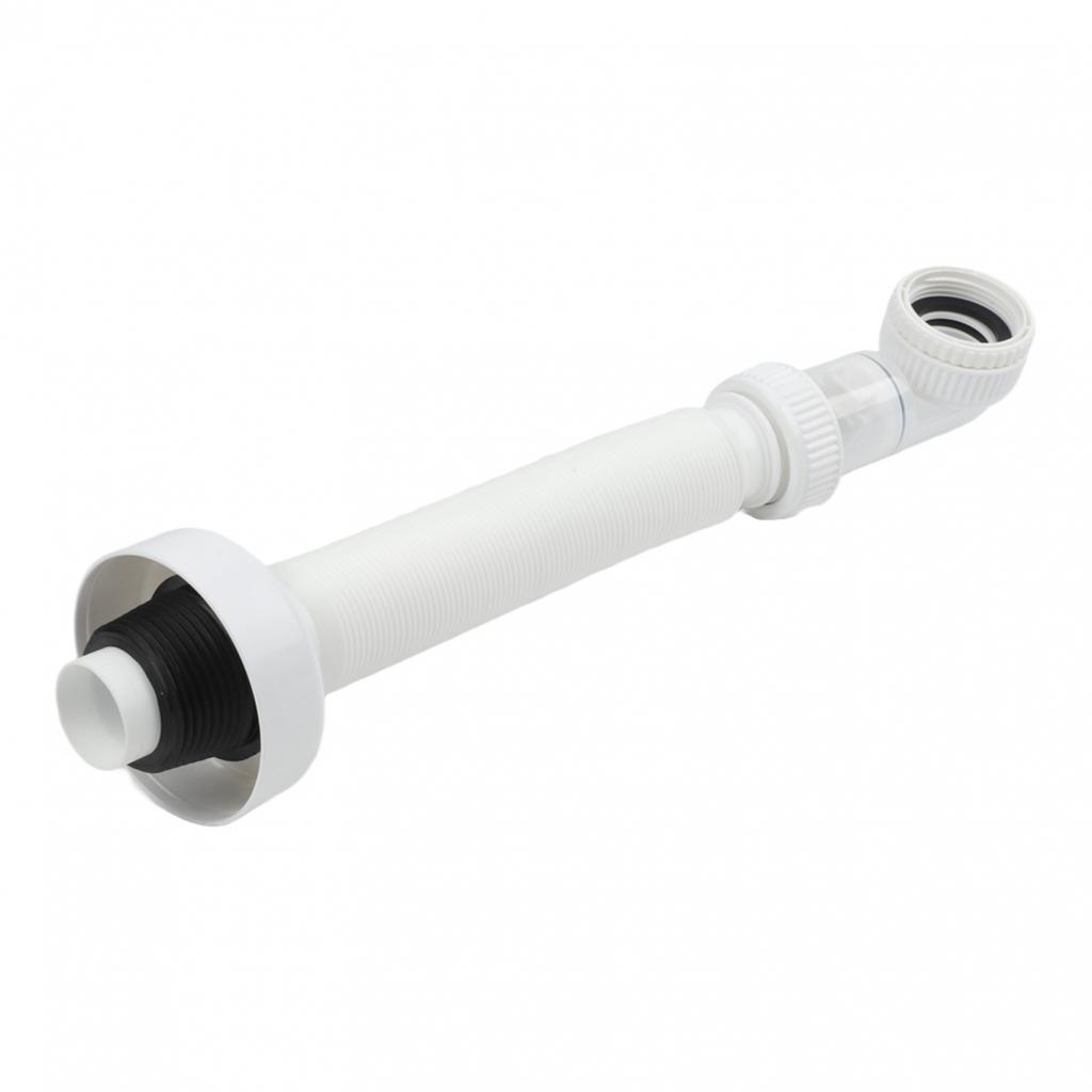 Compact Space Saving Drain Hose with Adjustable Design for Easy Installation
