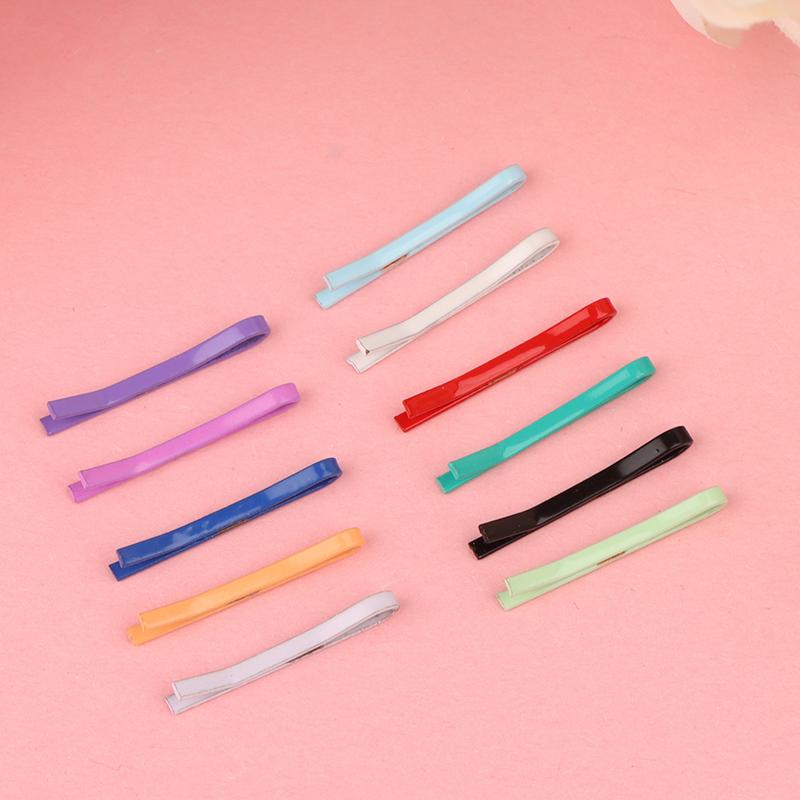 10pcs Doll Miniature Hair Clip Hair Pin For Toys Hair Styling For 1/6 1/12 Doll Accessories Headwear Decorative Mini Hairpins