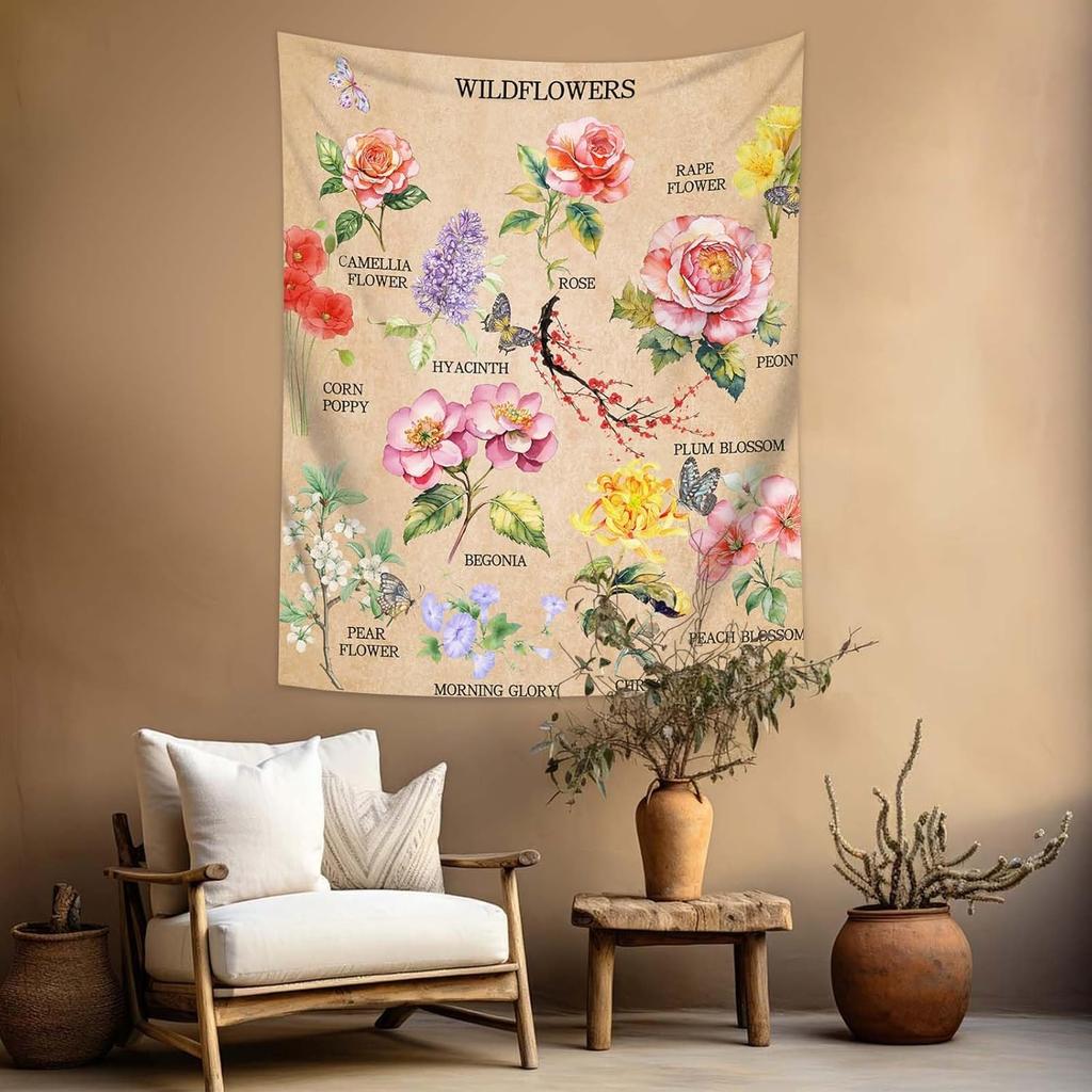 Mittelalterliches Bücherregal Wandteppich Wandbehang Buchbibliothek Kulisse Bücherregal Dark Academia Vintage Wanddekoration für Schlafzimmer Ästhetisch