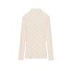 Spring New Women's Clothing French Style Design Pure Color Lace Long Sleeves Turtleneck Basic Style Tops 4886002