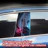 Cyberpunk Girl Car Stickers Waterproof DIY Auto B-pillar Protective Decor Cover Scratches Universal Vehicle Decals Accessories