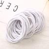 20 Pcs/Lot Big Colorful Rubber Bands Headband Hair Ties Gum Ponytail Holders White Black Elastic Hair Bands For Women Girl