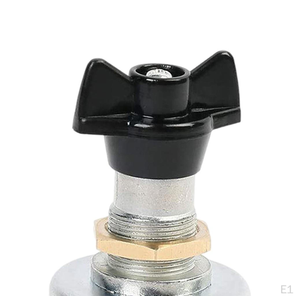 12V Main , Knob Type Disconnect ,Switch 2 Post Switch ,Anti-leakage Discharge Switch.
