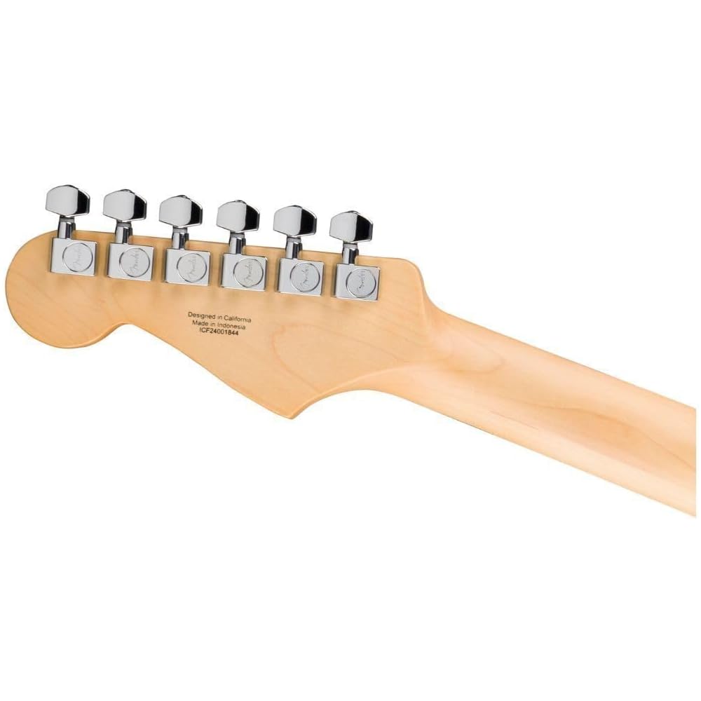 Fender Standard Stratocaster® HSS Electric Guitar, Laurel Fingerboard, Black Pickguard, Black Soft Case Included.