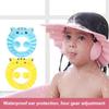 Adjustable Baby Shower Cap, Waterproof Soft Bathing Hat for Kids, Leak-Proof Shampoo Rinse Shield for Toddlers & Infants