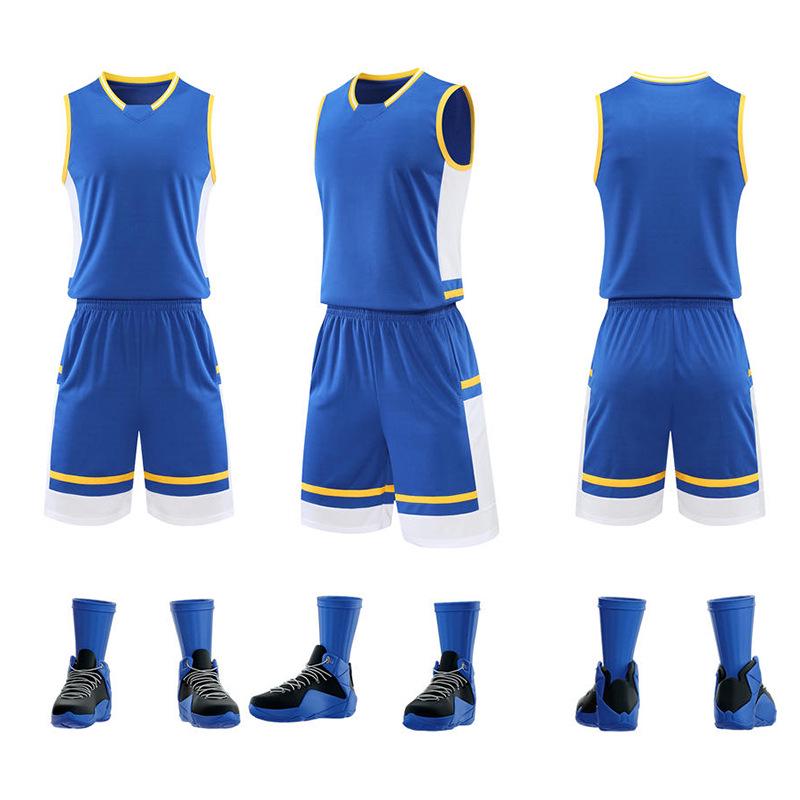 Children's and Adult Basketball Uniform Set - Team Competition Jersey