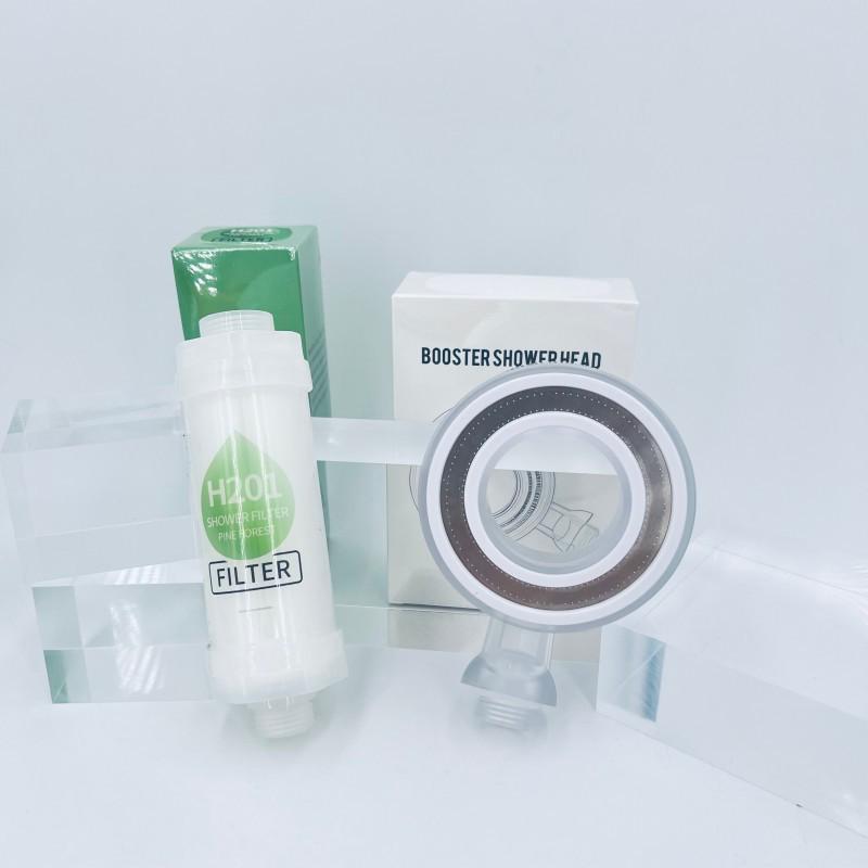 Fragrant Aromatherapy Shower & Bath Filter: Chlorine-Removing, VC Pre-Filter, Household Water Purifier, Pressurizing Bathing Experience