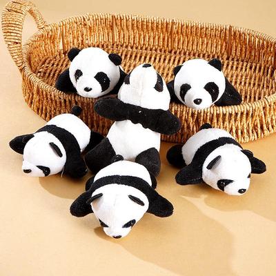3D Cartoon Panda Brosche & Rucksack Anhänger Schmuckstück