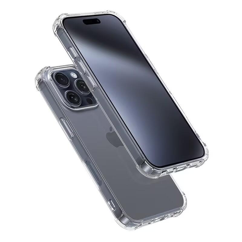 Shockproof Soft Case For iPhone 17 Air 16E 16 15 14 PLUS 13 12 11 17 Pro Max MINI XR X XSMAX 5 SE 7 8 6 PLUS Clear Back Cover