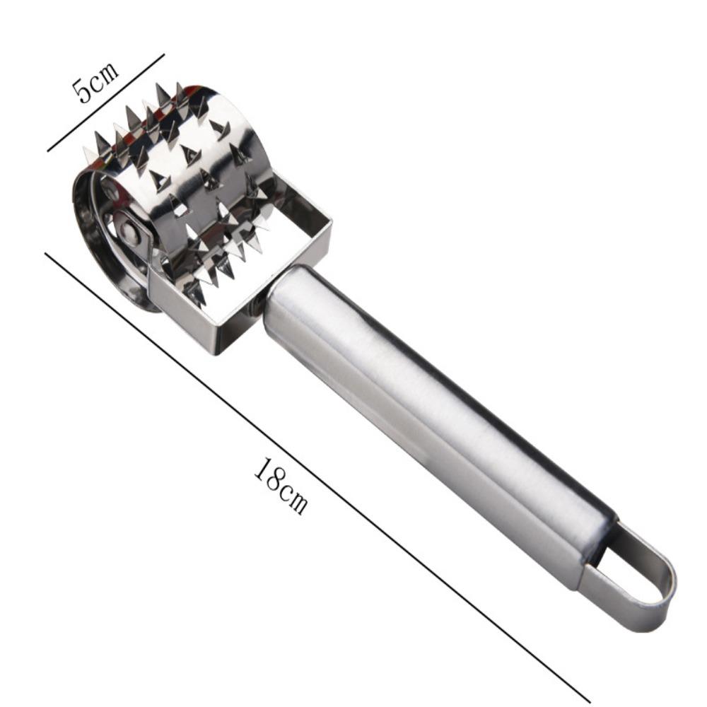 Pointed End Meat Tenderizer Handheld Meat Loosener Roller Rolling Loose Meat Hammer Chicken