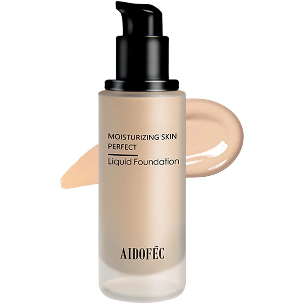 Metysur Liquid Foundation Serum Natural Cover Oil Control Moisturizing 35g