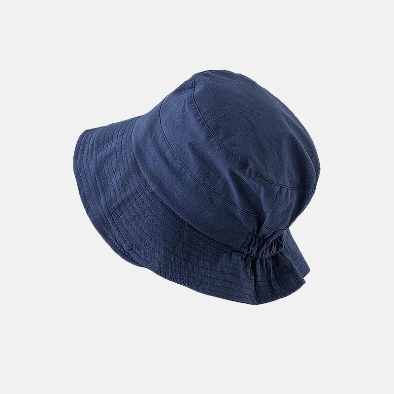 

Повседневная шляпа рыбака в японском стиле с защитой от солнца и ультрафиолета, быстросохнущая походная альпийская кепка, летняя One Size темно-синий