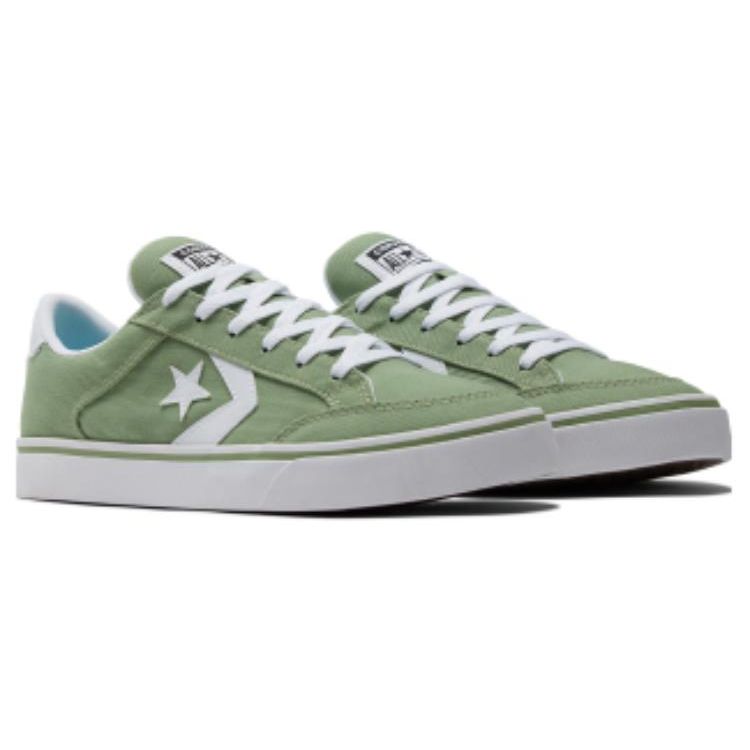 Converse Tobin Slip Resistant Durable Lightweight Low Top Skate Shoes Unisex Sneakers Green White A03489C