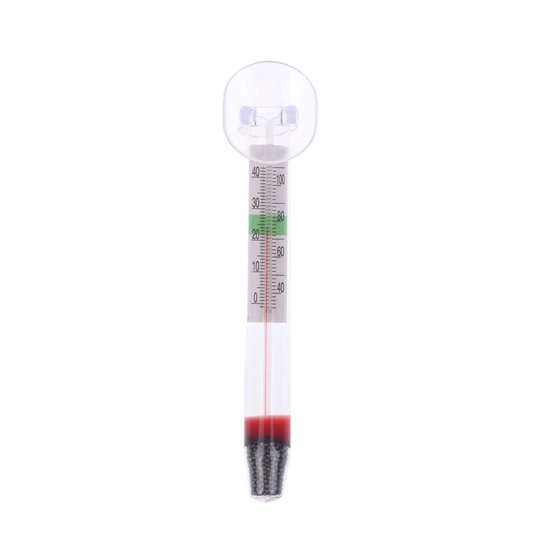 1Pc Aquarium Fresh/Salt Fish Thermometer 3D Digital Fish Tank Electronic Temperature Measurement Fish Tank Temp Meter