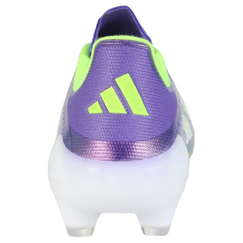 adidas F50 League Soccer Shoes Unisex Purple Green JQ8677