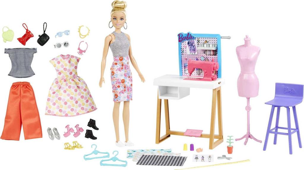 [Amazon.co.jp Exclusive] Barbie Work with Barbie! Fashion Designer Set (Ages 3 and Up) HDY90