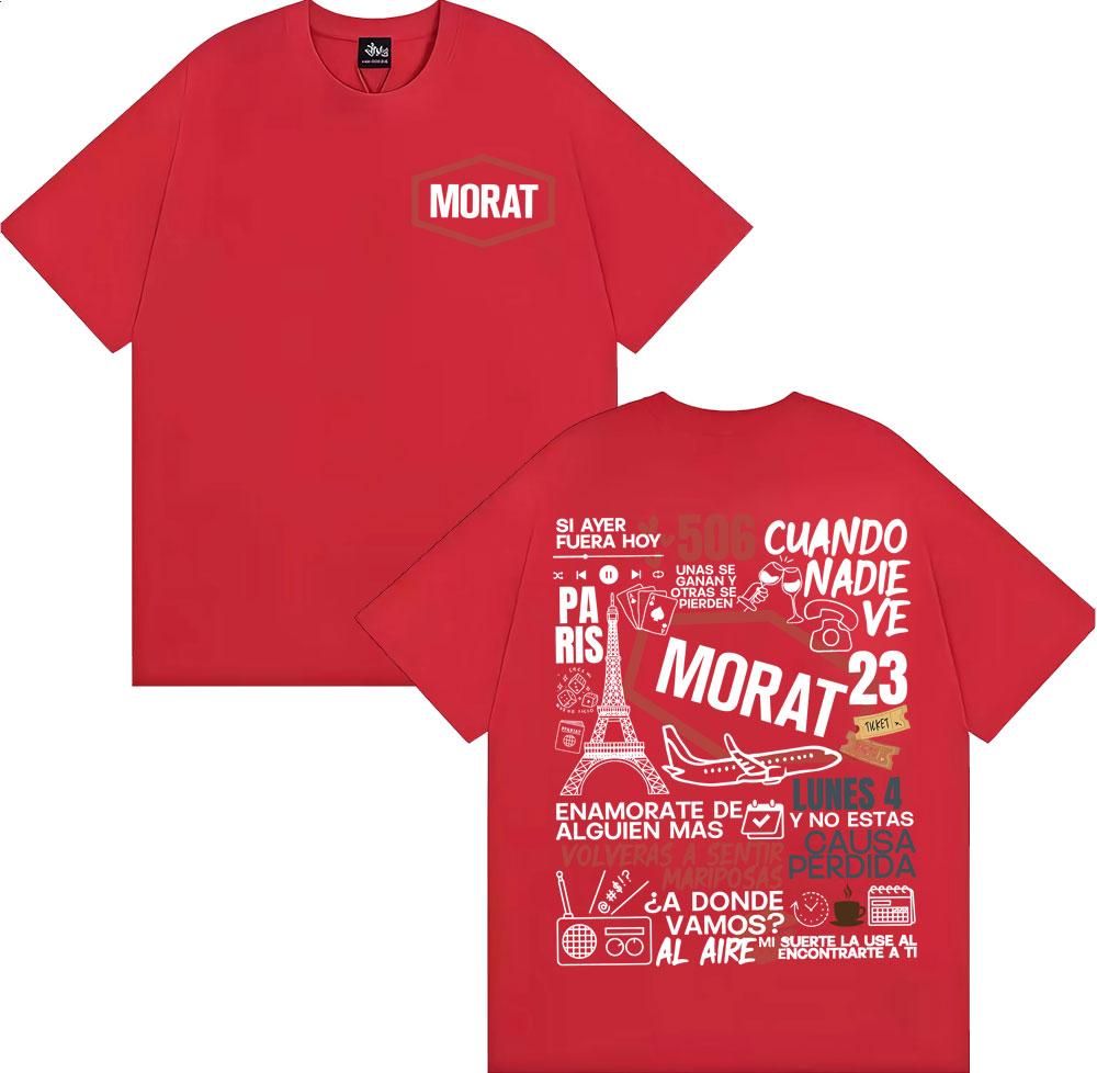 

Rock Band Morat Album Graphic Print T Shirts Unisex Women Fashion High Street Hip Hop Tshirt 100 Cotton Cozy Short Sleeve T Shirt S