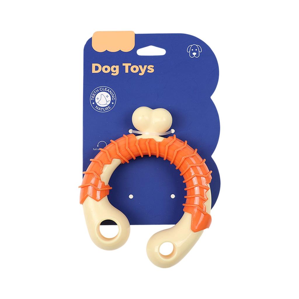 Boredom-relieving  Chewing Toy Pet Dog Ring Teether