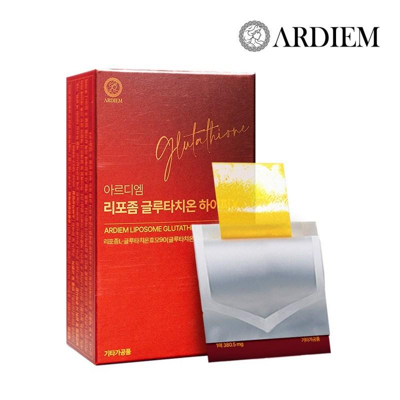 

Ardm Liposome Glutathione HyperX Film 380.5mg x 30 sheets, 30 servings, 1 unit