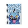 Kpop Cacciatori di Demoni Anime Kawaii Quaderno A6 Studente Diario Personale Libro dei Messaggi Diario per Bambini Libro da Pittura