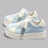 Belle's New Spring Thick Baseplate Shoes Lace Spell Casual Niche B
