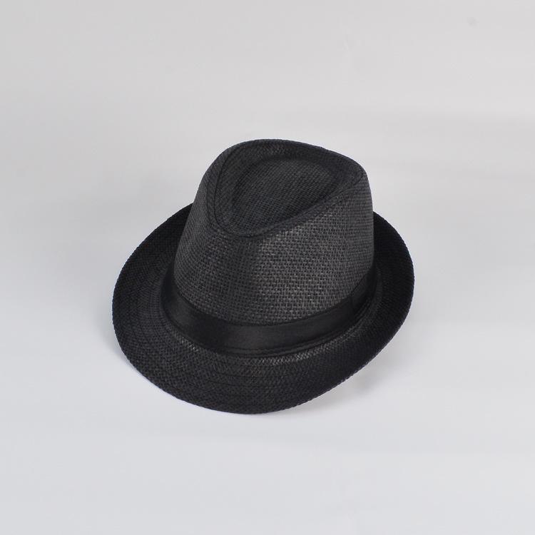 Men's Summer Travel Panama Jazz Hat - Casual, Fashionable Middle-Aged Fedora for Street Dance and Outdoor Adventures