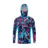 Men Camo Fishing Hoodie UPF50+ Sun Protection Long Sleeve Shirt With Face Mask Quick Dry Outdoor Hunting Fishing Shirts