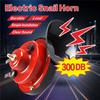 2PCS 12V Air Electric Snail Horn Supplies Car Boat Motorcycles Automotive Loudspeaker Car Signal Sound Speaker Car Horn